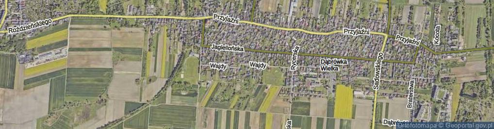 Zdjęcie satelitarne Wajdy Andrzeja ul.